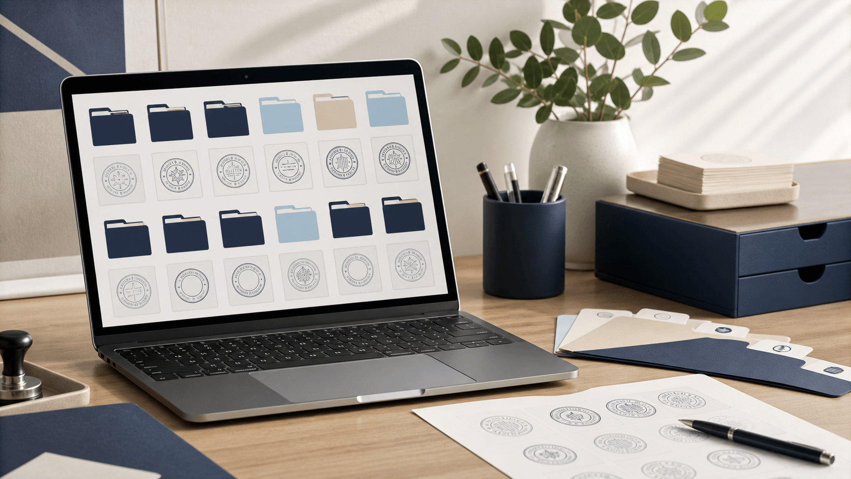 How to Build a Reusable Digital Stamp File Library