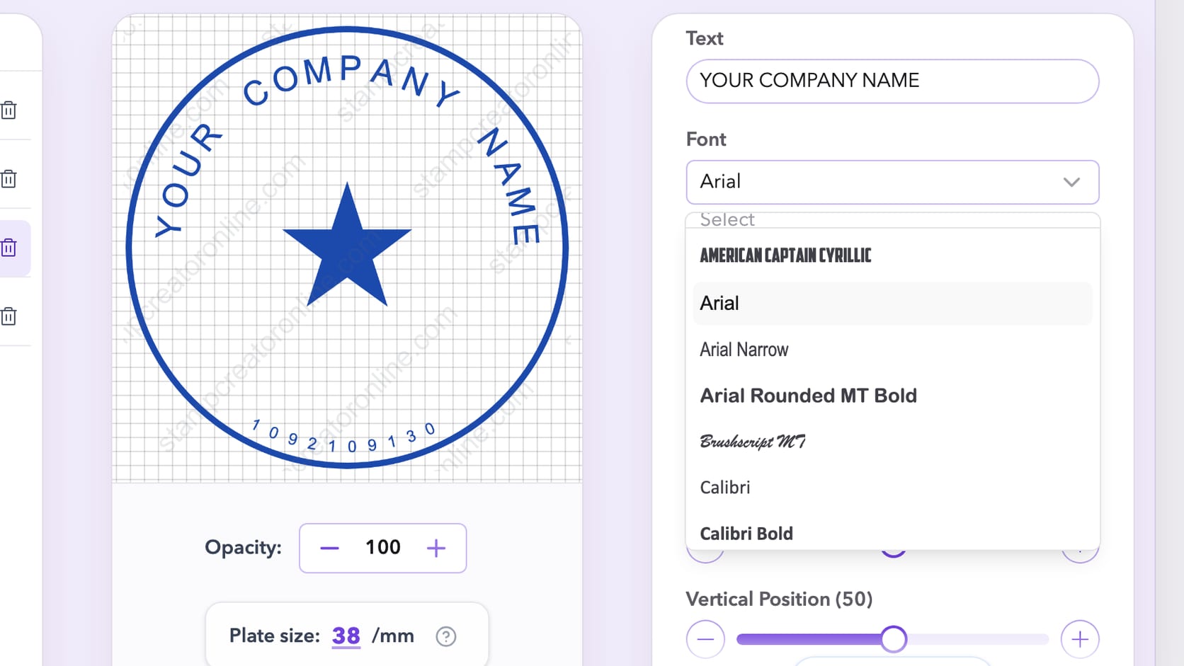 How to Choose a Stamp Font That Prints Clearly