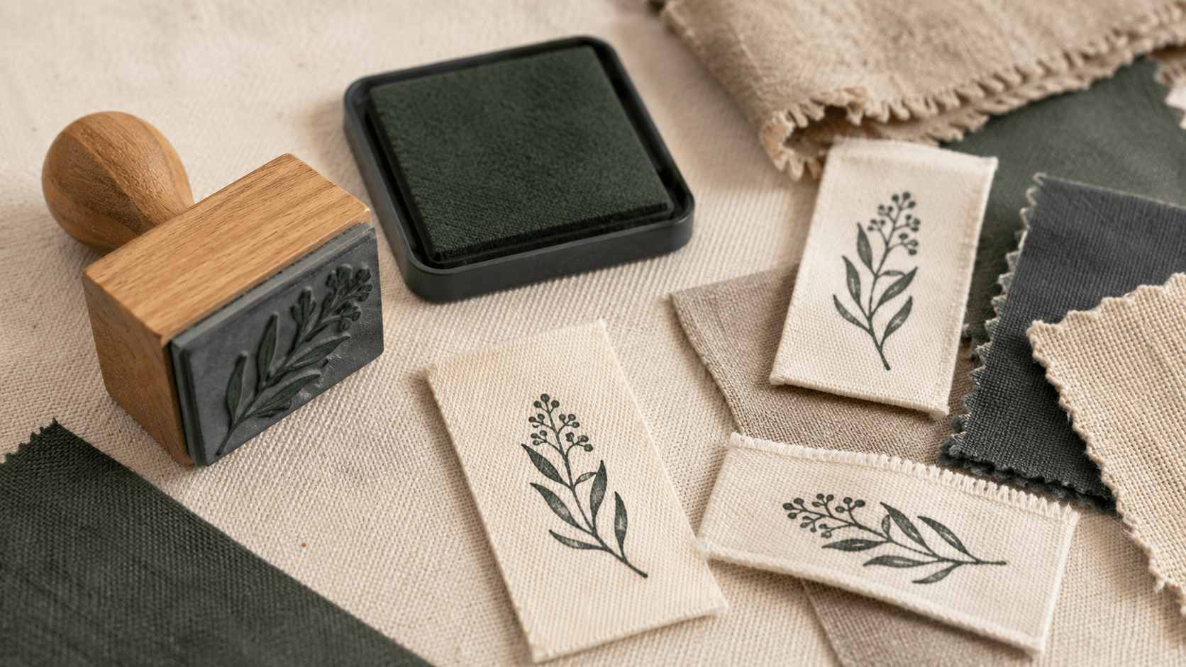 How to Design a Rubber Stamp for Fabric Labels