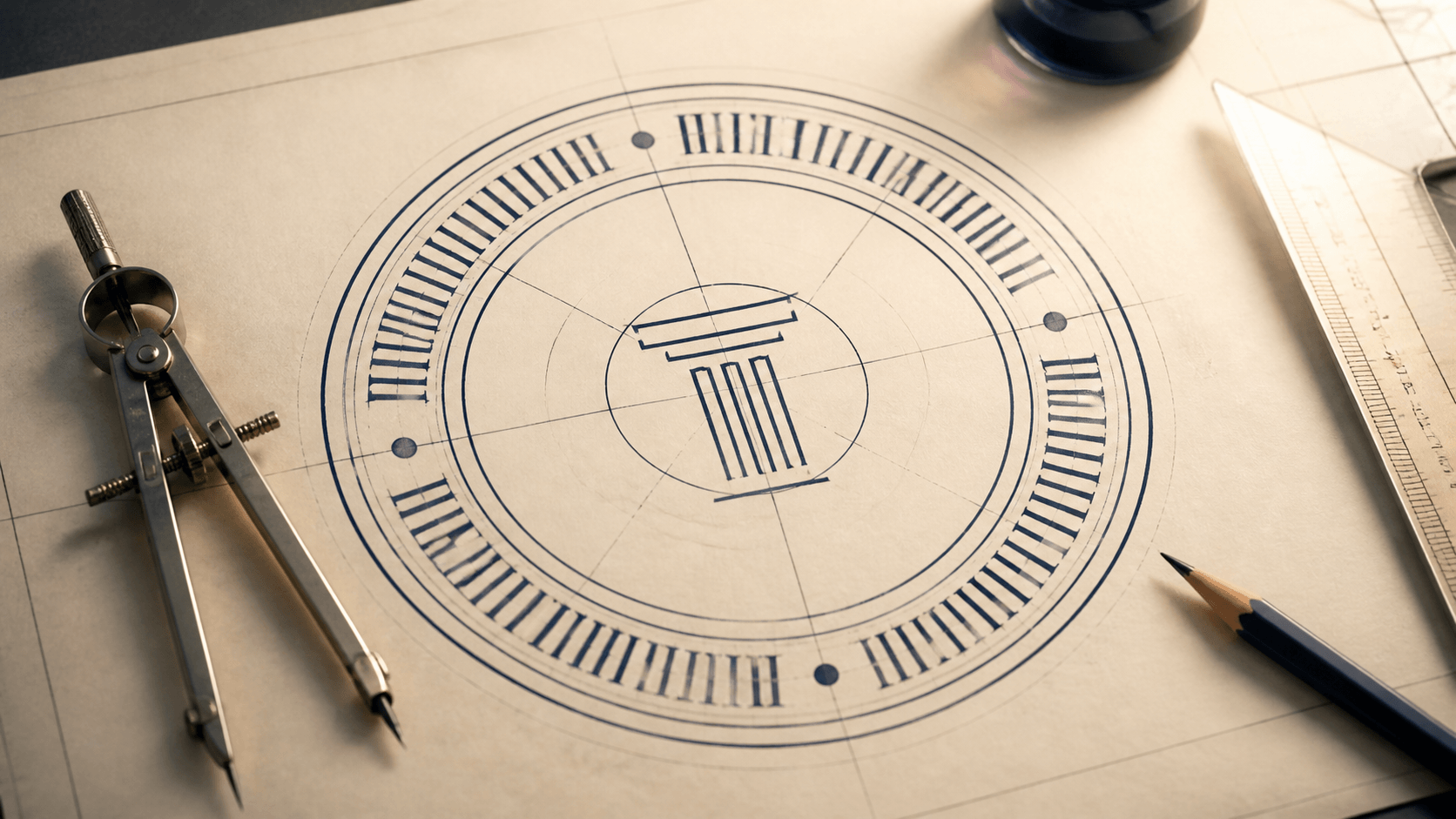 How to Fit a Long Company Name Into a Round Seal