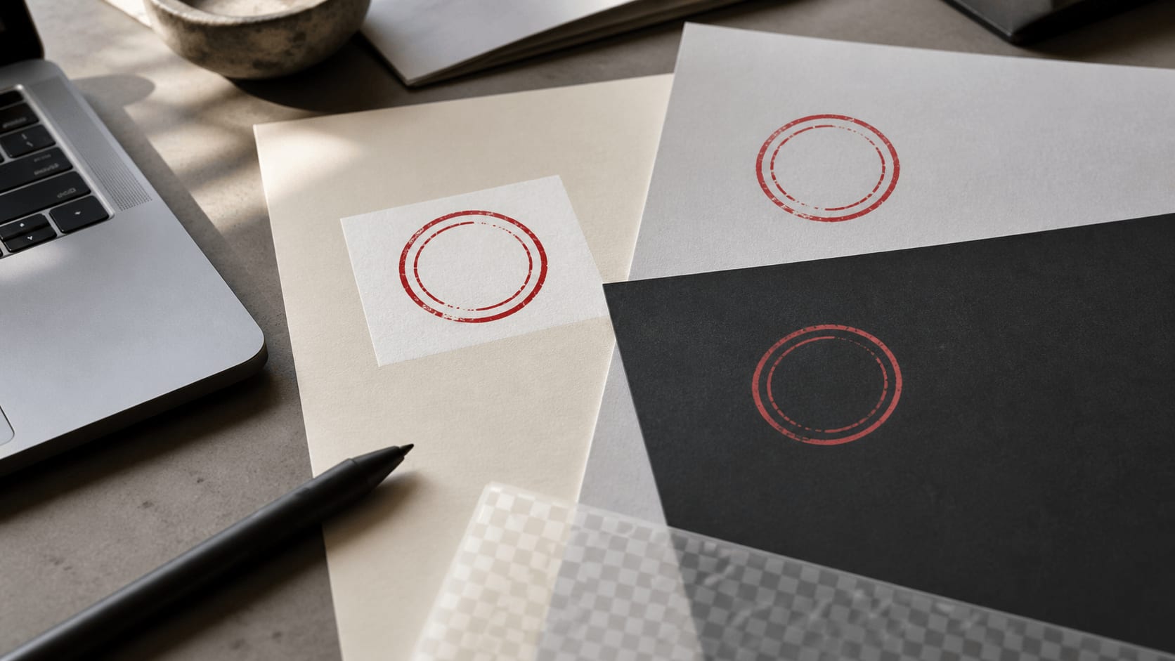 Why Your Digital Stamp Has a White Box—and How to Fix It