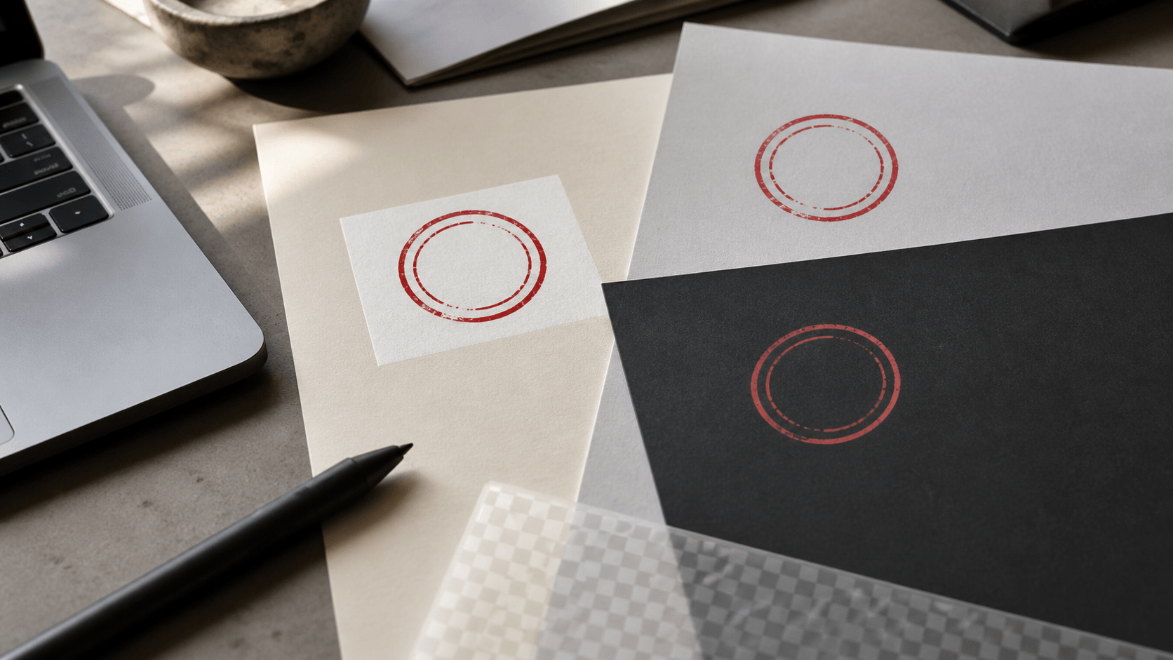 Why Your Digital Stamp Has a White Box—and How to Fix It