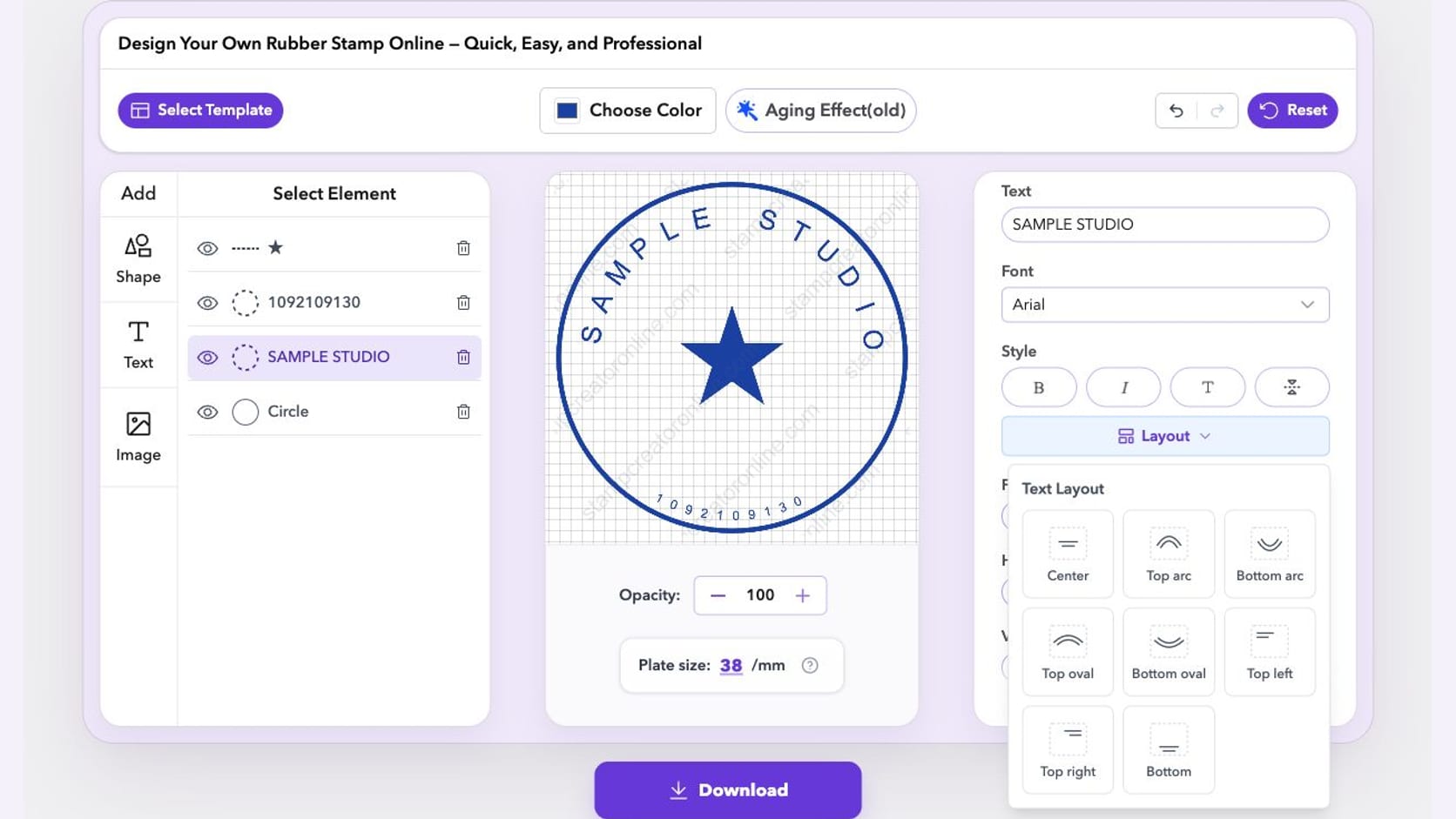 Free Stamp Generator Updates: Clearer Text, Easier Saving