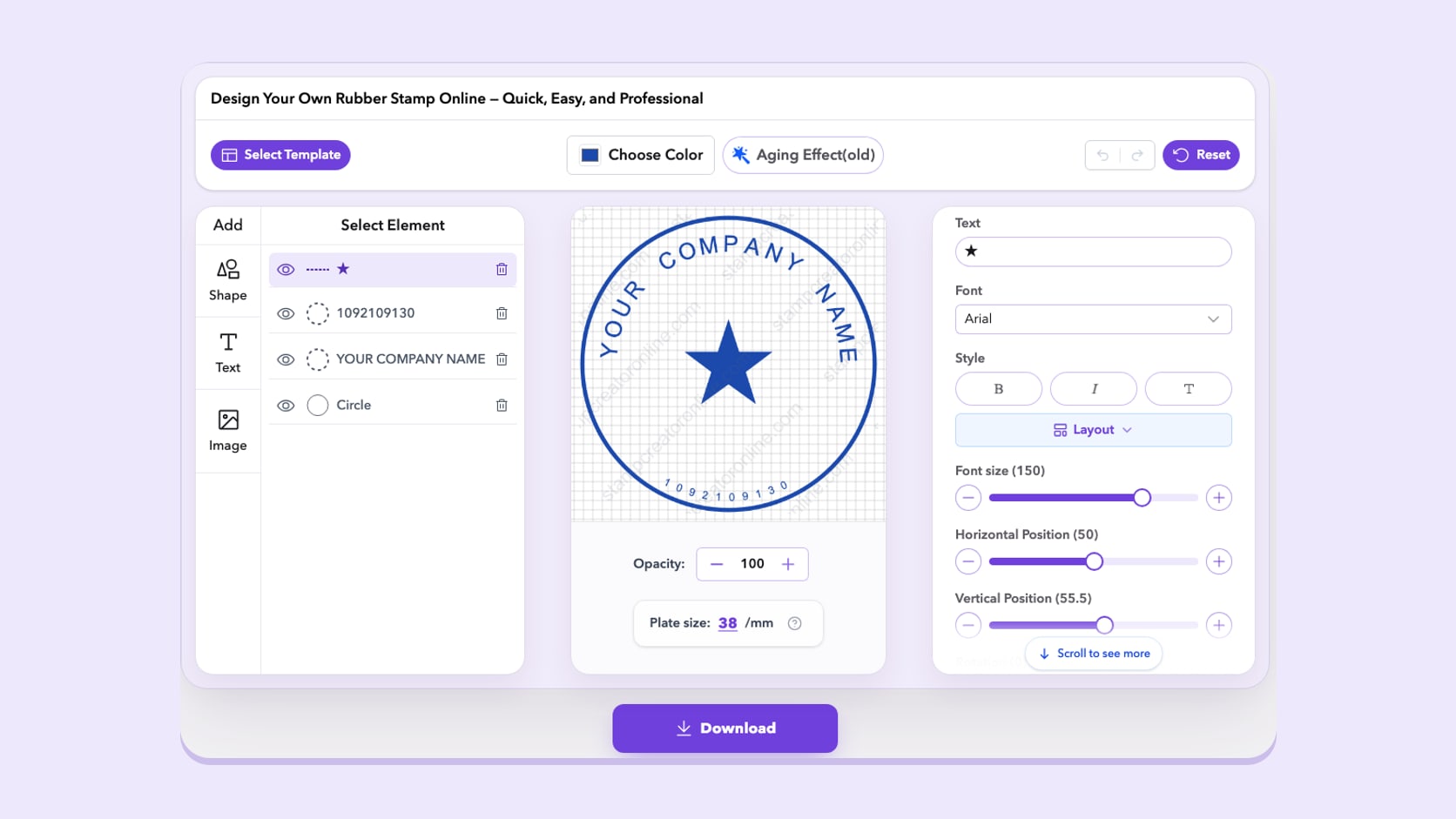 What's New at Stamp Creator Online: Templates, Editor and My Library